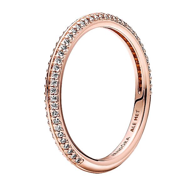 Pandora Fingerring Roségoldfarben Pavé günstig online kaufen