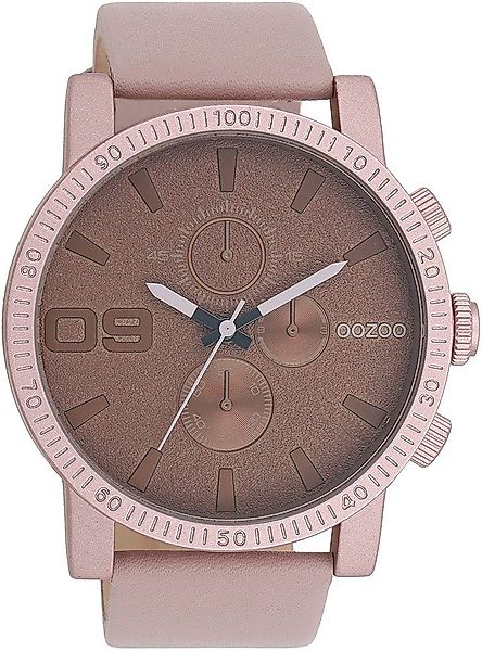 OOZOO Quarzuhr C11218, Armbanduhr, Herrenuhr, Lederarmband, günstig online kaufen