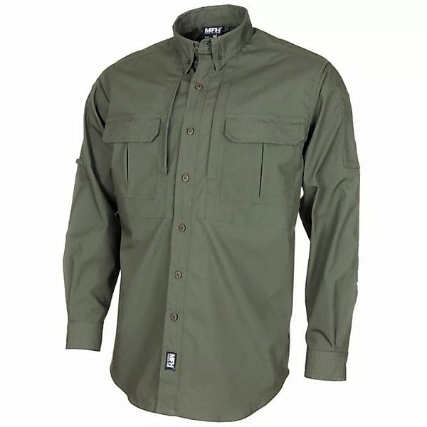 MFH Outdoorhemd Hemd Outdoor, langarm, oliv, Teflon, Rip Stop M günstig online kaufen