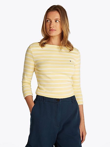 Tommy Hilfiger 3/4-Arm-Shirt NEW CODY SLIM BOAT-NK 3/4SLV mit U-Boot und St günstig online kaufen