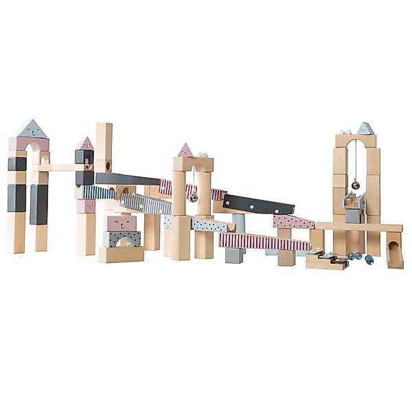 roba® Kugelbahn Motorikspielzeug variabel aufbaubar, (100-tlg), günstig online kaufen