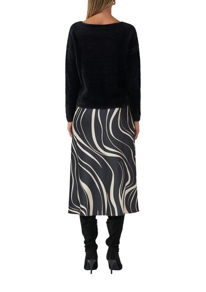 s.Oliver BLACK LABEL Strickpullover flauschig, mit günstig online kaufen