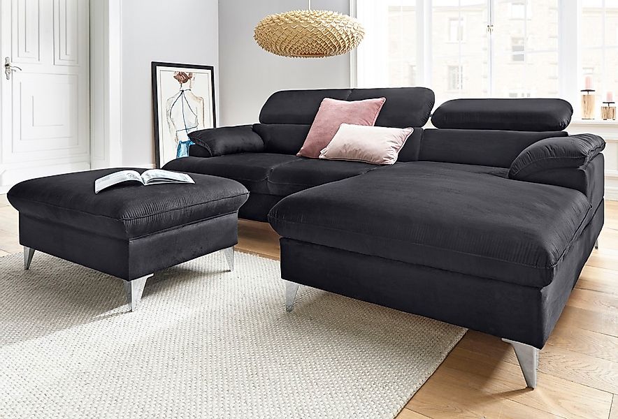 COTTA Polstergarnitur "Caluso L-Form", (2 tlg.), Set bestehend aus: Ecksofa günstig online kaufen