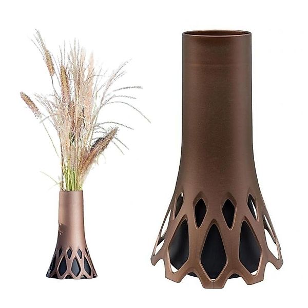 GarPet Bodenvase Grabvase Roseta mit Sockel Gewicht Friedhof Vase Grabschmu günstig online kaufen