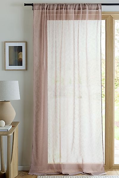 Next Gardine Transparente Voile-Bahnenvorhänge mit Schlaufen, günstig online kaufen