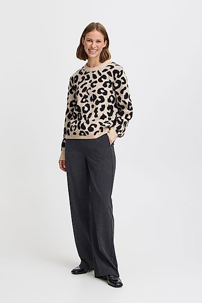 b.young Rollkragenpullover "Rollkragenpullover BYBXMINYA LEOPARD JUMPER -" günstig online kaufen