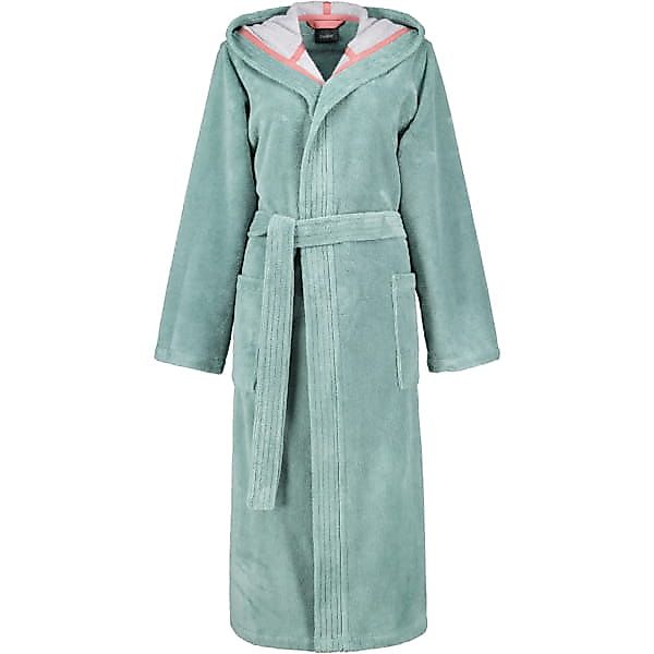 Cawö Home Bademäntel Damen Kapuze Doubleface 830 - Farbe: fjord - 42 - M günstig online kaufen