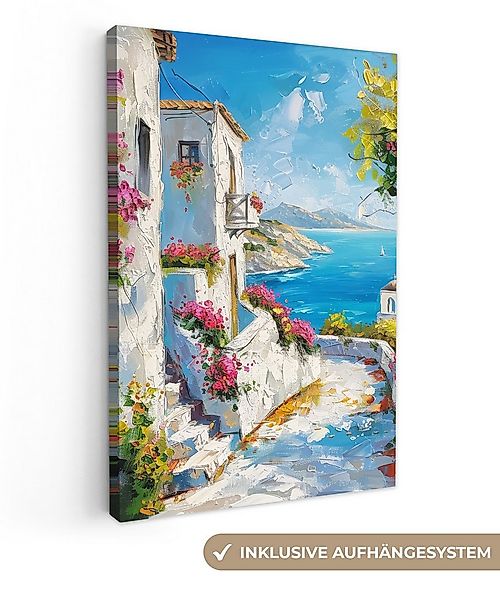 OneMillionCanvasses® Leinwandbild Landschaft - Blumen - Natur - Sommer, Fot günstig online kaufen