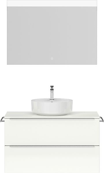 nobilia Badmöbel-Set "Alvene" vormontiert, mit Soft-Close, 2 Stk. tlg. günstig online kaufen