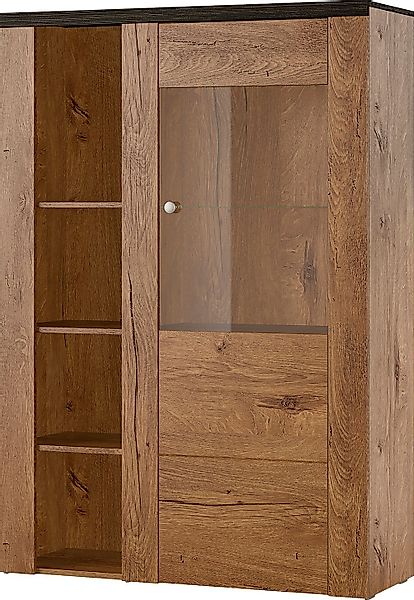 Home affaire Vitrine Larona, zeitlose Glasvitirne, günstig online kaufen