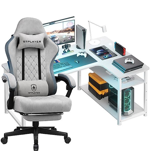 GTPLAYER Gaming-Stuhl Gaming Tisch + Gaming günstig online kaufen