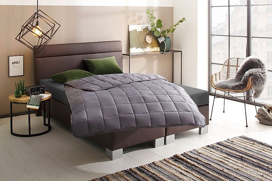 Home affaire Einziehdecke Jayden, Bettdecke 135x200 cm, Füllung: Polyesterf günstig online kaufen