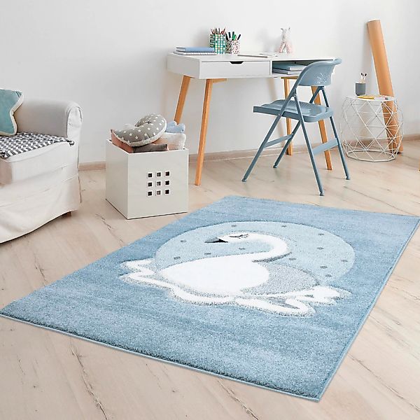Carpet City Kinderteppich "Bueno Kids 1315" rechteckig 13 mm Höhe Spieltepp günstig online kaufen
