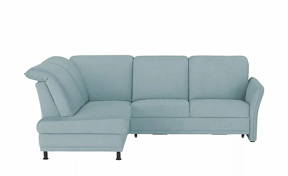 Polstermöbel Oelsa Ecksofa  Mallorca ¦ blau ¦ Maße (cm): B: 258 H: 92 T: 19 günstig online kaufen