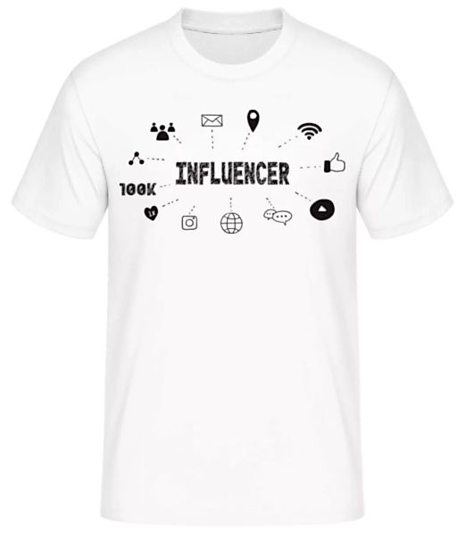 Influencer · Männer Basic T-Shirt günstig online kaufen
