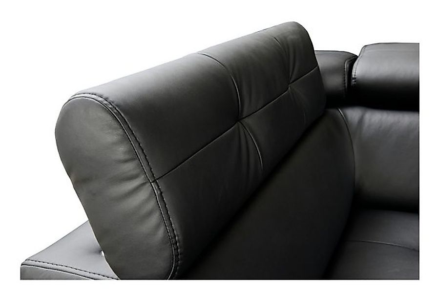 Xlmoebel Ecksofa Moderne schwarze Designer-Couch mit Polsterung für das Woh günstig online kaufen