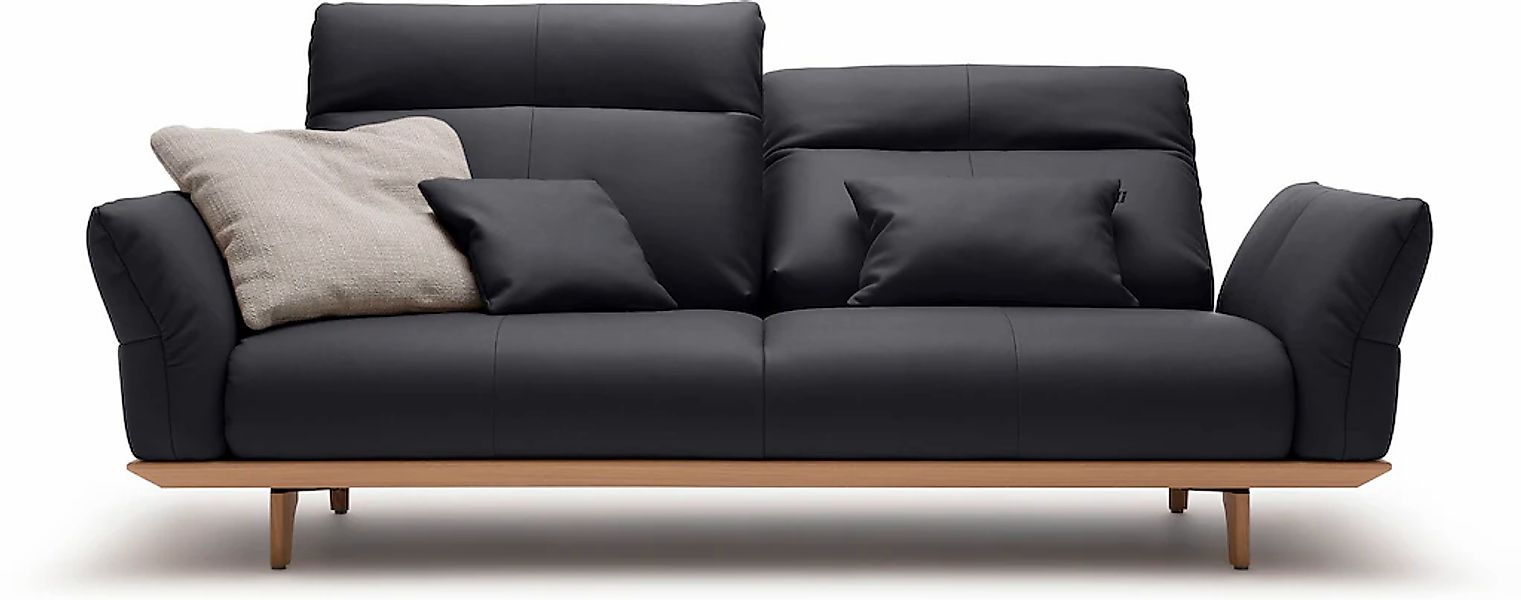 Creation BY ROLF BENZ 3-Sitzer "CR.460", Sockel in Eiche, Füße Eiche natur, günstig online kaufen