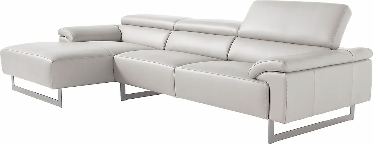 Egoitaliano Ecksofa "Malika, edel und bequem, Designsofa mit hochwertigen B günstig online kaufen