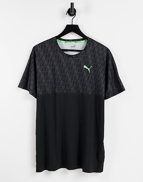 Puma – T-Shirt mit Logo in Schwarz günstig online kaufen