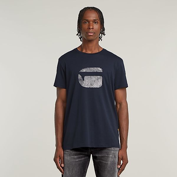 G-STAR T-Shirt Finger Print Burger mit günstig online kaufen