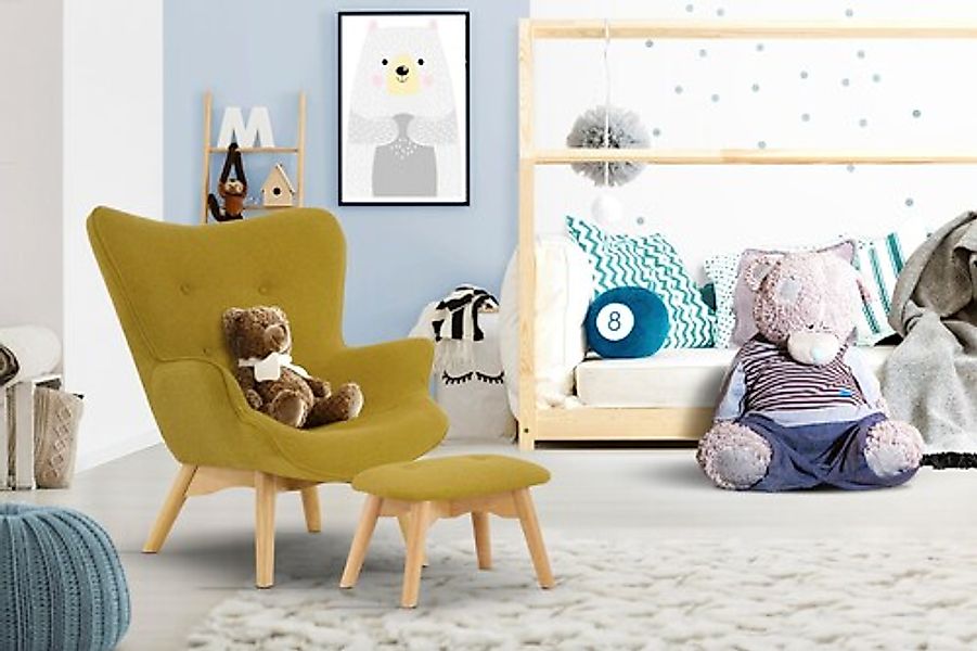 Home affaire Sessel »Duca Mini« in kleiner Ausführung für Kinder günstig online kaufen