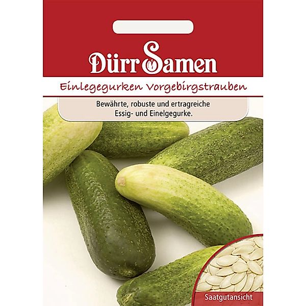 Dürr Samen Einlegegurken Vorgebirgstrauben Saatgut günstig online kaufen