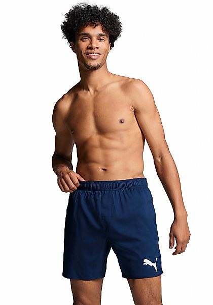 PUMA Badeshorts "PUMA SWIM MEN MID SHORTS", mit elastischem Bund, Seitentas günstig online kaufen