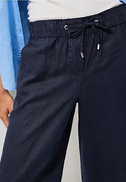 Wide Leg Leinenhose günstig online kaufen