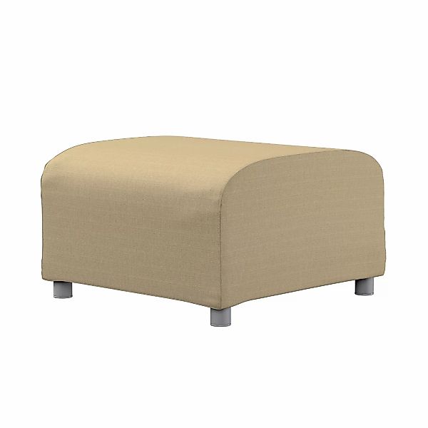 Bezug für Klippan Hocker, dunkelbeige, Husse, Klippan Hocker, Living II (16 günstig online kaufen