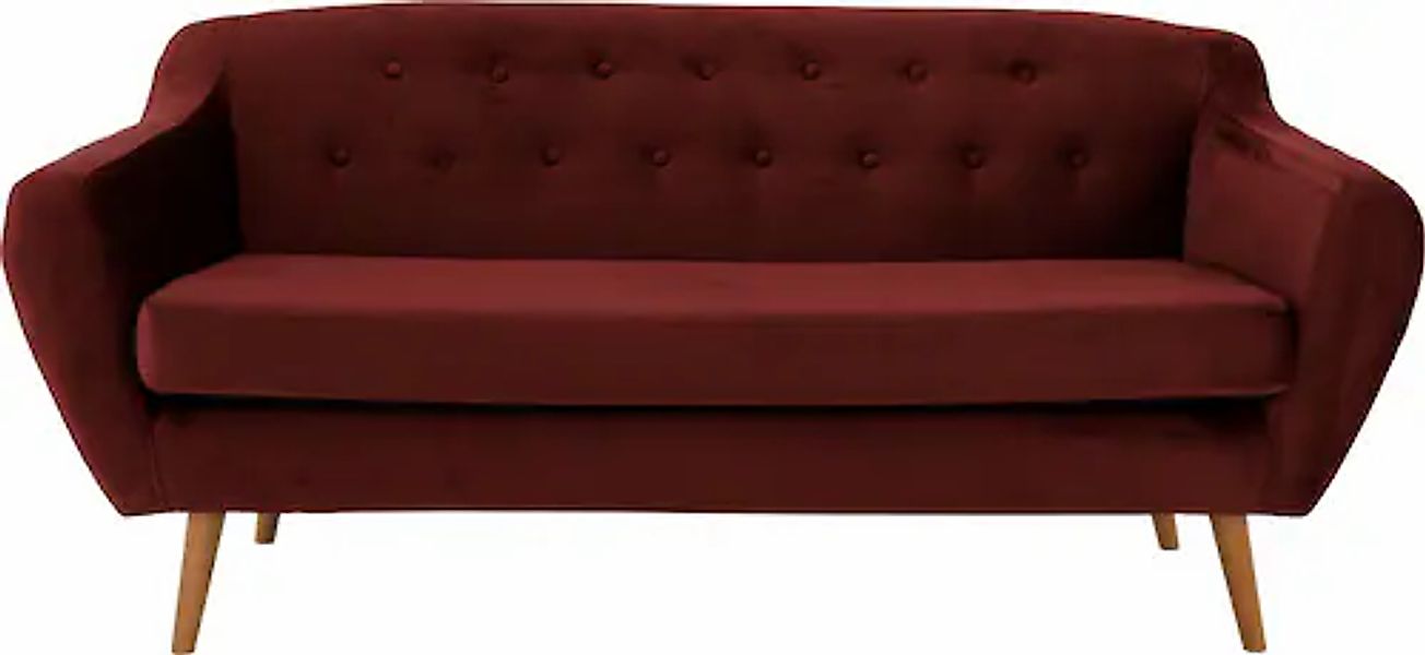 Home affaire 3-Sitzer »Renne« mit Heftung im Rücken im skandinavischem Stil günstig online kaufen