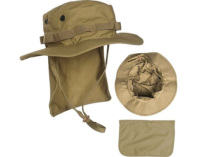 Mil-Tec Outdoorhut Britische Armee Boonie RipStop mit Nackenschutz günstig online kaufen