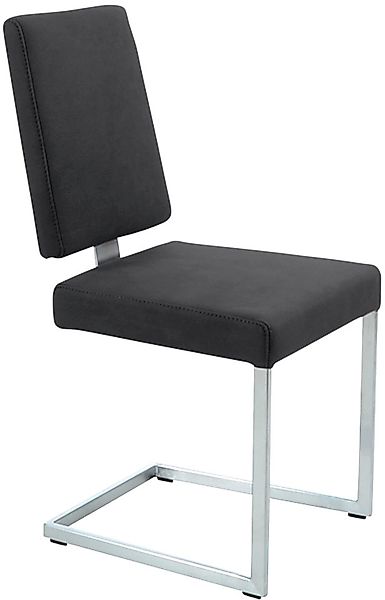 K+W Komfort & Wohnen Freischwinger () stabiles Hochkantgestell, in Leder od günstig online kaufen