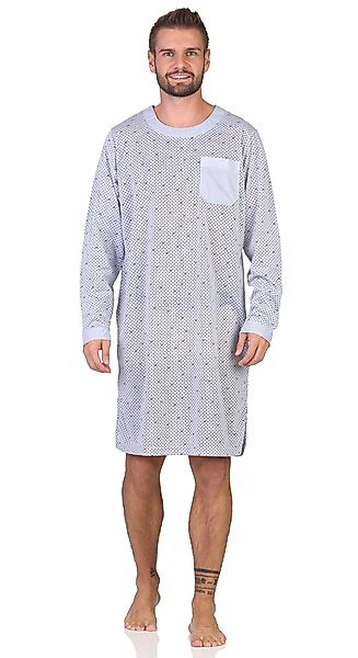 EloModa Nachthemd Herren Nachthemd mit langen günstig online kaufen