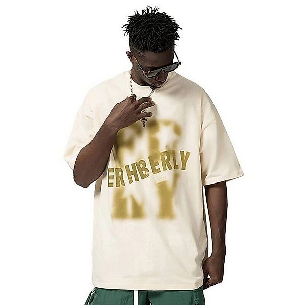 YRIIOMO Kurzarmshirt Hochwertiges T Shirt aus weicher Polyester mit lässige günstig online kaufen