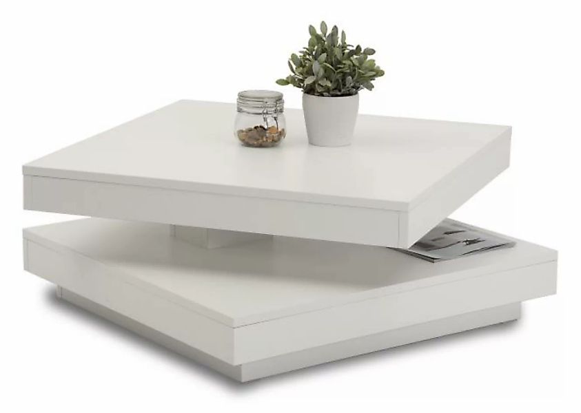 ANDY Couchtisch drehbar von Hela Weiss i günstig online kaufen