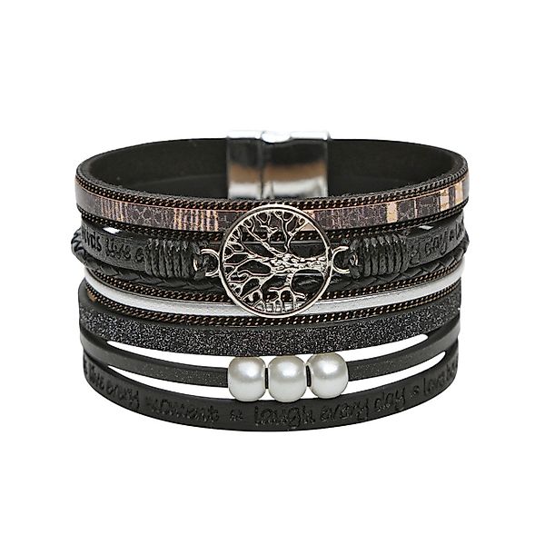 KARMA Armband Damen Wickelarmband mit Lebensbaum günstig online kaufen