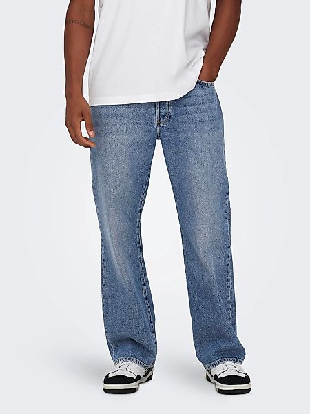 ONLY & SONS Loose-fit-Jeans ONSFADE LOOSE günstig online kaufen