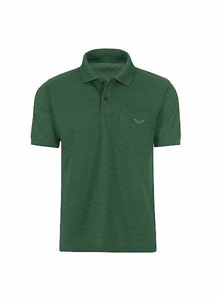 Trigema Poloshirt "TRIGEMA Polohemd mit Brusttasche", (1 tlg.) günstig online kaufen