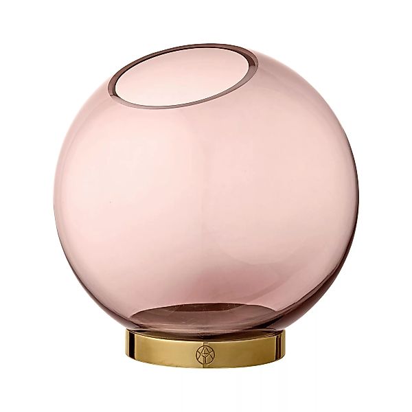 AYTM - Globe Vase Ø 17cm - rose, gold/H 17cm x Ø 17cm günstig online kaufen