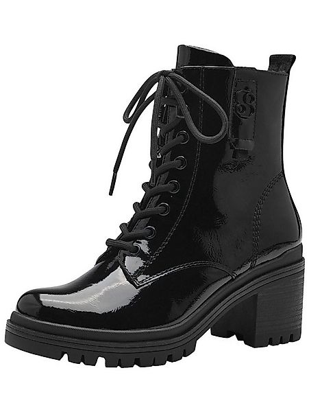 s.Oliver Stiefelette Lederimitat . High-Heel-Stiefelette günstig online kaufen