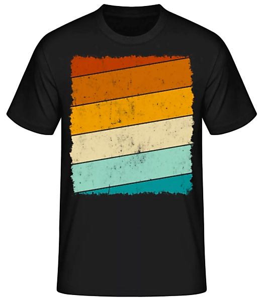 Retro Hintergrund Rechteck · Männer Basic T-Shirt günstig online kaufen