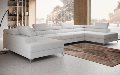 Luxusbetten24 Schlafsofa Designer Sofa Aurea U günstig online kaufen