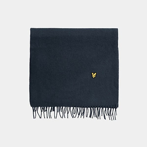 Lyle & Scott  Schal Plain lambswool scarf - dark navy günstig online kaufen