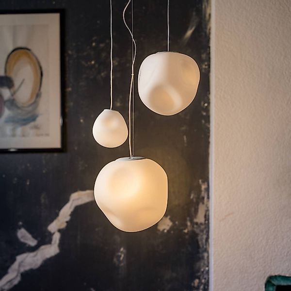 Foscarini Hängeleuchte Hoba Midi, Ø 19 cm, Abhängung 1000 cm günstig online kaufen