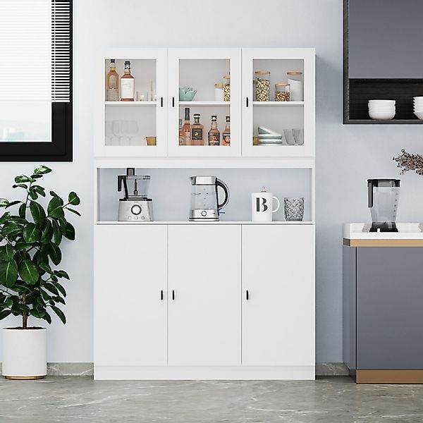 FUFU&GAGA Buffet weiß, Breite 120 cm günstig online kaufen