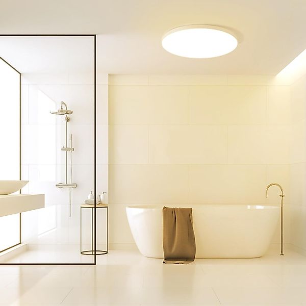 Nettlife LED Panel Badezimmer Rund Modern günstig online kaufen