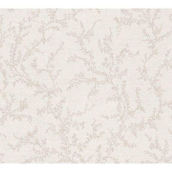 AS Creation Vliestapete Natur Äste 10,05 m x 0,53 m Creme-Weiß FSC® günstig online kaufen
