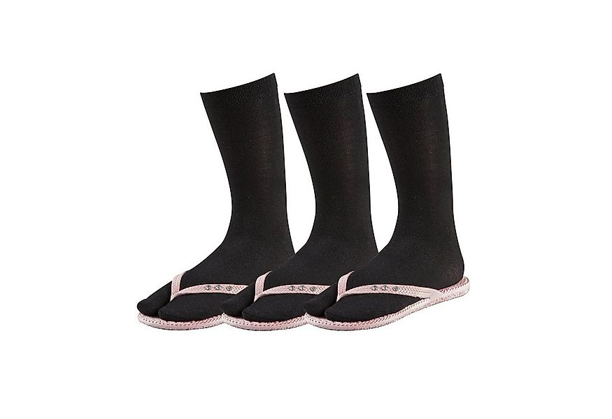FussFreunde Zehensocken 3 Paar Zwei-Zehen-Socken, Bambussocken, Sandalen-So günstig online kaufen