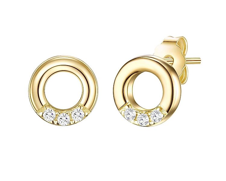 Lulu & Jane Paar Ohrstecker Set: AV221 (2-tlg), mit Zirkonia günstig online kaufen