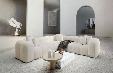 Sofa Dreams Ecksofa Modern Stoff Strukturtstoff günstig online kaufen